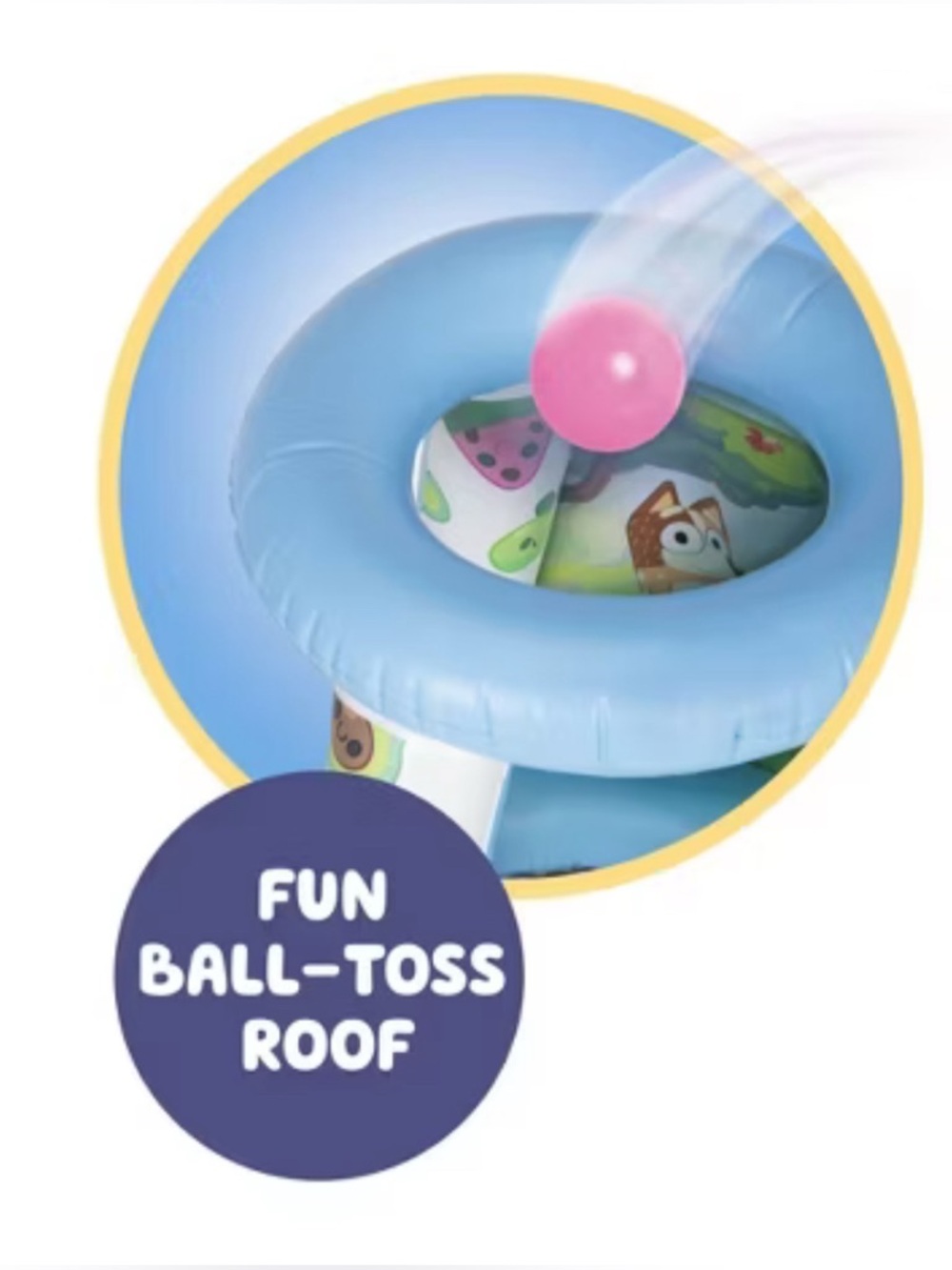 Jakks Bluey Adventure Playland Inflatable Ball Pit - Picture 2 of 5